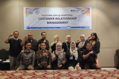 Pelaksanaan Uji Kompetensi Skema Pengelolaan Umpan Balik Pelanggan yang di laksanakan pada tanggal 07 November 2024 di Hotel Grandhika Medan di ikuti peserta dari Politeknik Negeri Medan