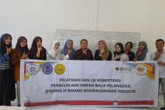 Pelaksanaan Uji Kompetensi Dengan Skema Pengelolaan Umpan Balik Pelanggan. Yang Dilaksanakan Pada 22 s.d 24 April 2025 Di Universitas Labuhanbatu